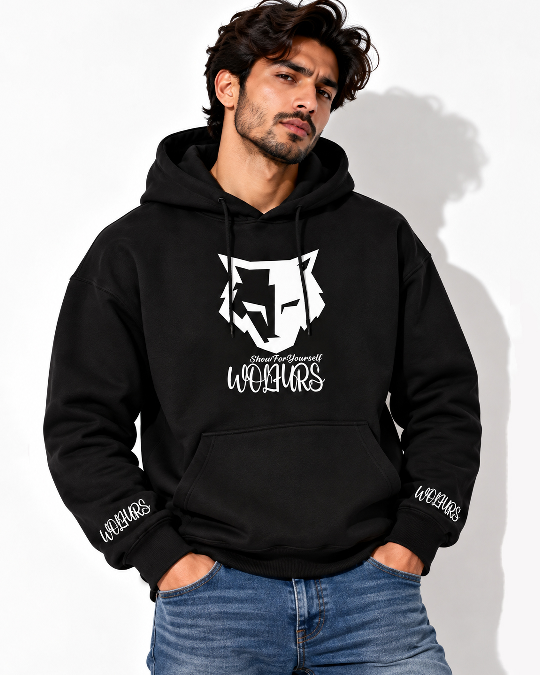 WOLFURS Split Fang Hoodie